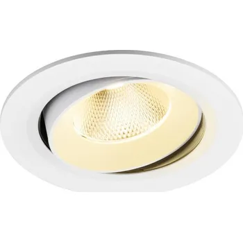 Bodové svítidlo SLV - BIG WHITE NUMINOS® MOVE L Stropní vestavné svítidlo, 3000 K, 20°, IP20, kulaté, bílé - BIG WHITE (SLV) LA 1009838