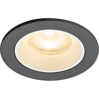 Bodové svítidlo SLV - BIG WHITE NUMINOS® XS Stropní vestavné svítidlo, 2700 K, 55°, IP20, kulaté, černé / bílé - BIG WHITE (SLV) LA 1009278