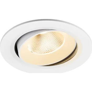 Bodové svítidlo SLV - BIG WHITE NUMINOS® MOVE L Stropní vestavné svítidlo, 2700 K, 20°, IP20, kulaté, bílé - BIG WHITE (SLV) LA 1009820