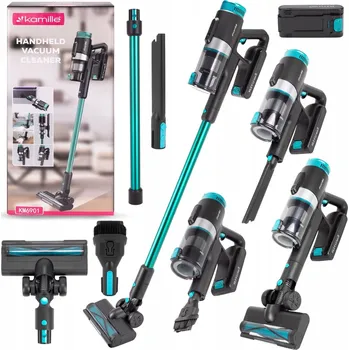 Vysavač Tyčový vysavač Kamille KM6901 černý