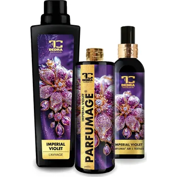 Aviváž SADA 2+1 | IMPERIAL VIOLET | Aviváž + osvěžovač vzduchu + parfém na praní Dedra