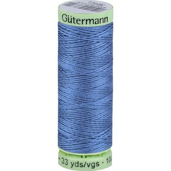 Nit Polyesterové nitě Jeans návin 30 m - 965 modrá chrpová