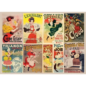 Puzzle Puzzle plakáty Georgese Meuniera 1500 dílků