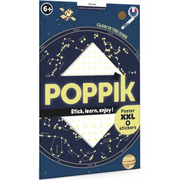 Samolepkový plakát Mapa hvězd