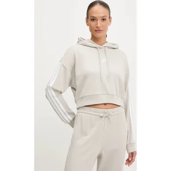 Pánská mikina Mikina adidas 3-Stripes JX7634 béžová 01X, vel. M