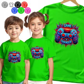 Chlapecké tričko DĚTSKÉ TRIČKO T-SHIRT - GAME CHANGER – OVLADAČ PRO CHLAPCE VZOR - XS