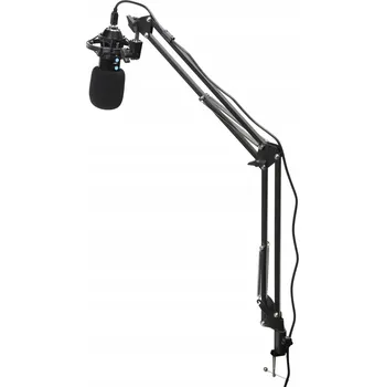 Mikrofon STREAMOVACÍ MIKROFON VARR RAMENO POP FILTR KOŠ USB