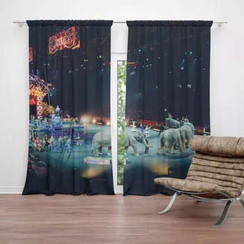 Závěs Sablio Závěs Cirkus: 2ks 140x250cm