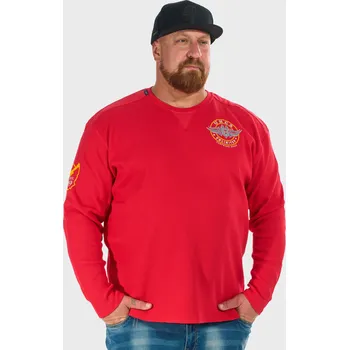 Pánské tričko Pánské triko BROOKS III LS RED / 4XL