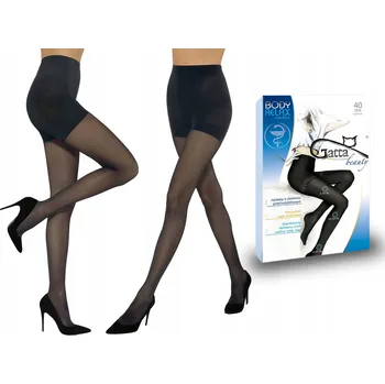 Dámské punčochy PUNČOCHÁČE Gatta BODY RELAX MEDICA 40 DEN 5-XL fumo