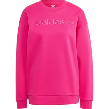 Dámská mikina Dámská mikina Adidas bez kapuce , navléká se přes hlavu, velikost 40