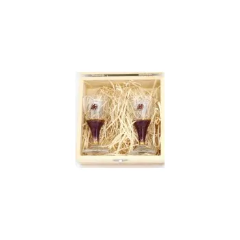 Sklenice Sada 2 skleničky na likéry v dárkové kazetě - 2