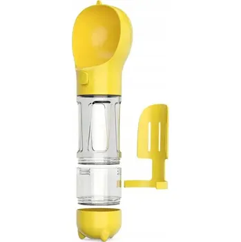 Láhev Napáječka z plastu JM Sante žlutá 0,3 l