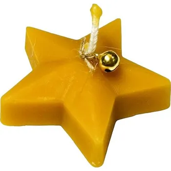 Svíčka Tvoje svíčka Včelí svíce Hvězda včelí vosk