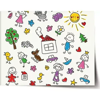 Plakát Sablio Plakát Malování 2 - 120x80 cm