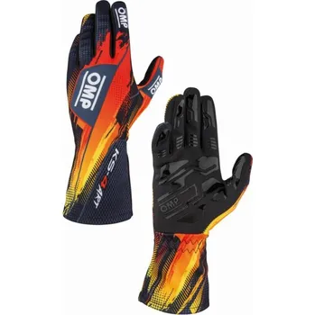 RC model vrtulníku Race gloves OMP KS-4 ART my2026 (internal seams), black/orange