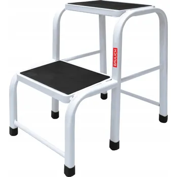 Žebřík Taburet pracovní plošina protiskluzová stolička žebřík do domácnosti 2 stupně