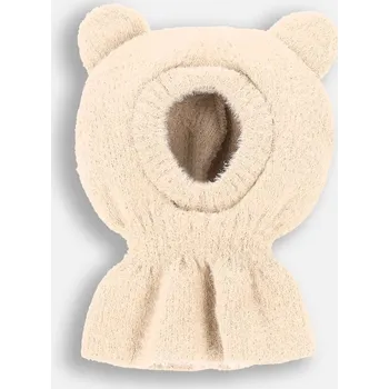 Čepice Čepice Zimní pro Dívku Béžová Čepice Kukla 044/046 Coccodrillo