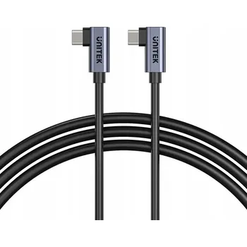 Datový kabel Kabel Unitek USB typ C - USB typ C 0,5 m černý