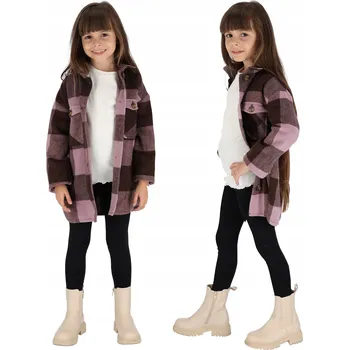 Dívčí legíny ZATEPLENÉ DÍVČÍ LEGÍNY BAVLNA ČERNÉ 92