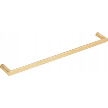 Věšák KFA KOUPELNOVÝ VĚŠÁK ZLATÝ KARTÁČOVANÝ