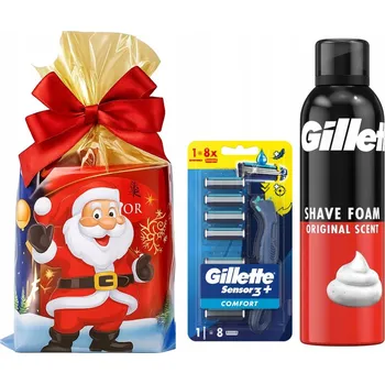 Holicí strojek Vánoční sada na holení Gillette HOLICÍ STROJEK + BALZÁM PO HOLENÍ
