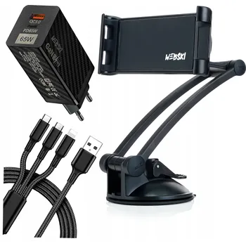 Držák do ventilační mřížky Webski černý