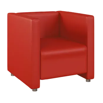 Sedací souprava MIRA 1 křeslo, koženka červená