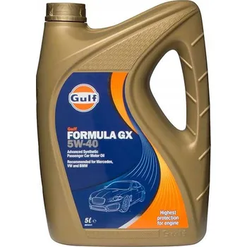 Motorový olej Gulf Formula GX 5W40 5L A3/B4 SN RN0710