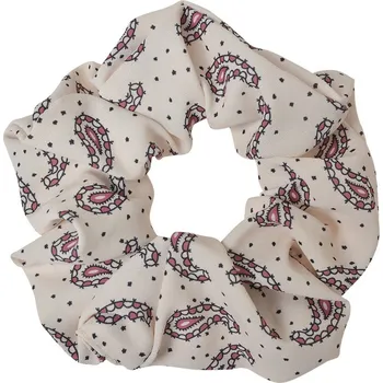 Bílá gumička do vlasů