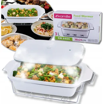 Keramická zapékací mísa Kamille obdélníková 3,00 l s víkem