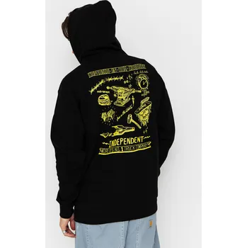 Pánská mikina Independent Bratrud Notebook ZHD (black) L, černá