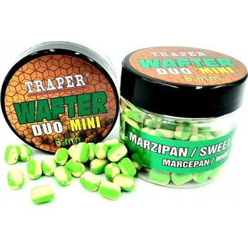Boilies Dumbels Traper Duo Mini Wafters 6 mm - Marcipán / Med