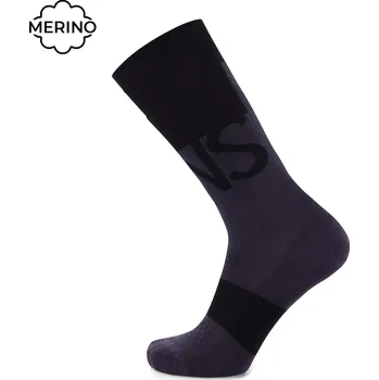 Pánské ponožky Podkolenky Mons Royale Ultra Cushion Snow black/9 iron XL 2026 - Odesíláme do 24 hodin