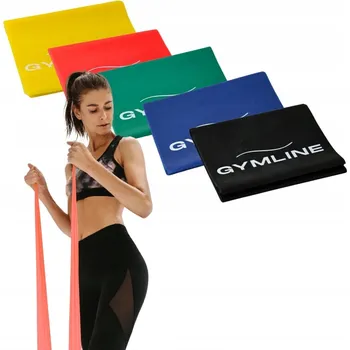 Prostěradlo POPRUHY PRO CVIČENÍ, SADA 5 KUSŮ, 200 CM