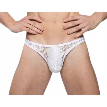 Kalhotky Pánské Tanga s krajkou - Sexy prádlo - XXL