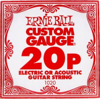 Hudební nástroj Struna Ernie Ball 1020 20p jednotlivá