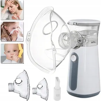 Inhalátor INHALÁTOR PŘENOSNÝ INHALÁTOR TICHÝ PRO DĚTI I DOSPĚLÉ