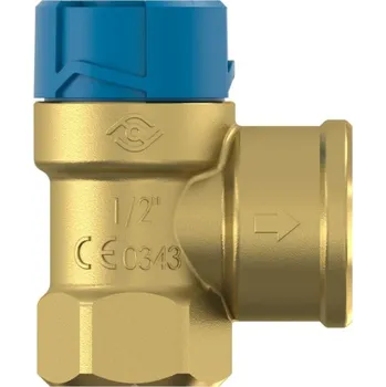 Ventil Pojistný ventil 3/4"x3/4", 6bar, voda, mosaz CONCEPT FLOPRESS B