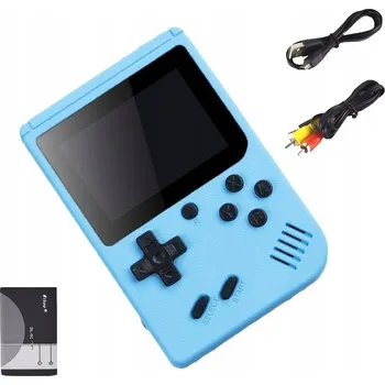 Herní konzole MINI RETRO HERNÍ KONZOLE 400 HER PŘENOSNÁ PRO DĚTI I DOSPĚLÉ