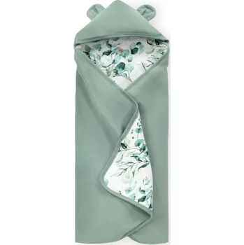 Zavinovačka HAUCK Zavinovací deka do autosedačky a kočárku Snuggle Leaves Mint