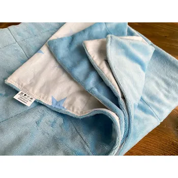 Dětská deka Zátěžová deka Eliks 100 cm x 140 cm modrá