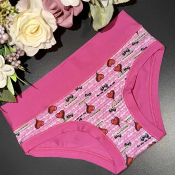 Dívčí spodní prádlo Dětské kalhotky Emy B2948 rosa 4 (Velikost 104)