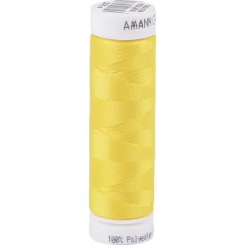 Nit Polyesterové elastické nitě návin 100 m Aspotex 120 Amann, střední, 3361 žlutá světlá