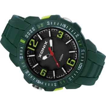 Hodinky Sportovní hodinky zelené dětské voděodolné multifunkční analogové