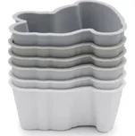 Melii Silikonové formy na muffiny 6 ks - Buldoček