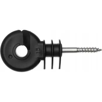 Ohradník Průchozí izolátor Ako pro drát a pletivo, černý