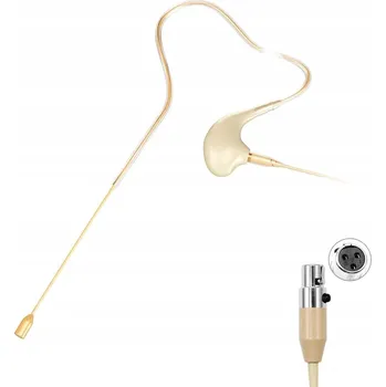 Mikrofon Kondenzátorový mikrofon za ucho kompatibilní s Mini XLR TA3F