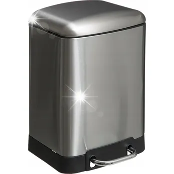Odpadkový koš ODPADKOVÝ KOŠ 6L Ariane KOVOVÝ stříbrný
