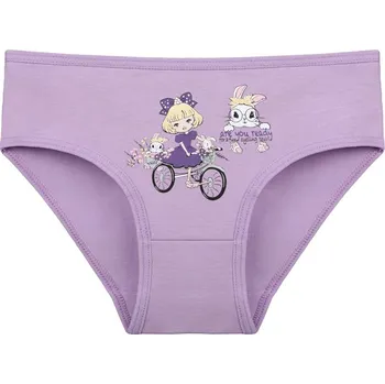 Panenka EVONA a.s. Dívčí kalhotky K840 PANENKA FIALOVÁ - K 840 E-PANENKA FIALOVÁ 122